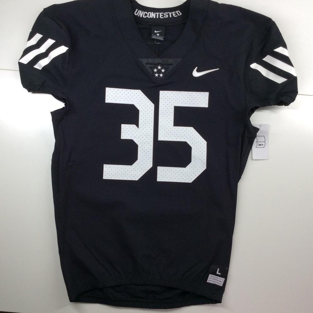 Nike Black and White Men's Jersey